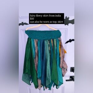 Multicolor Bohemian Women Skirt